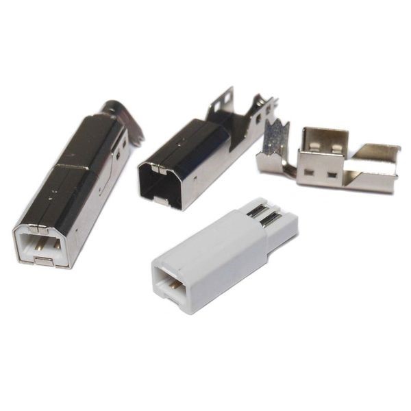 USB Type-B Male Connector - Click Image to Close
